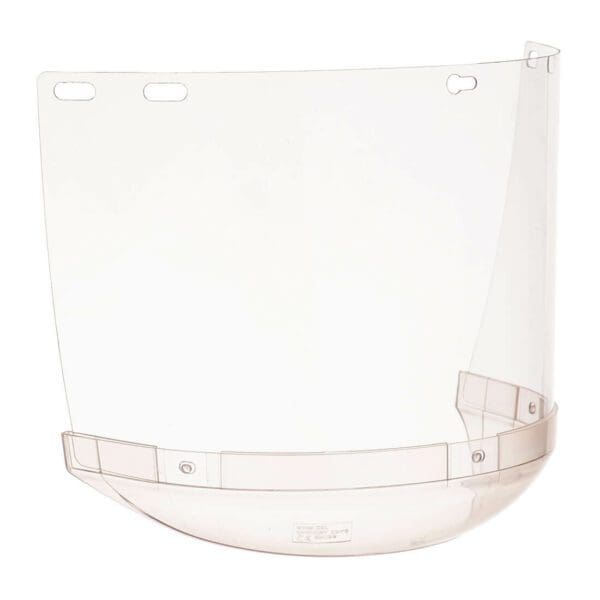Visor with chin guard
