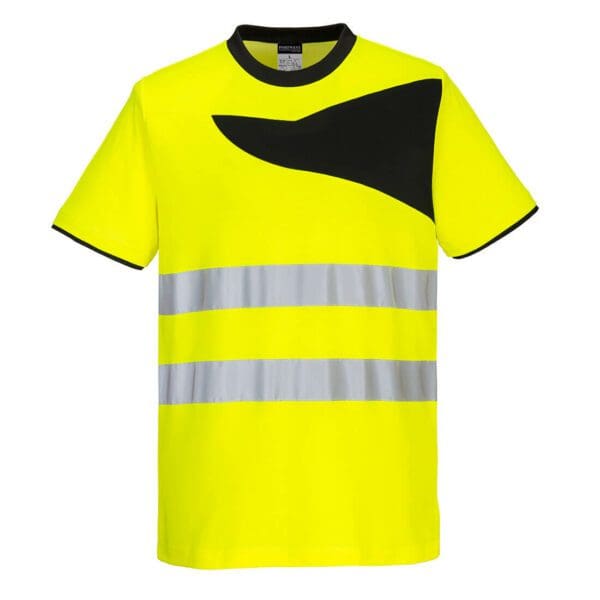 PW2 Hi-Vis Short Sleeve T-Shirt - Image 2