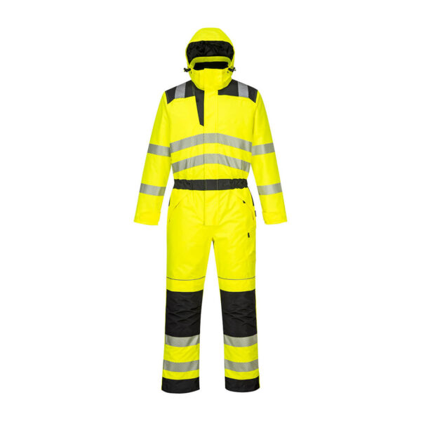 PW3 Hi-Vis Winter Coveralls - Image 3