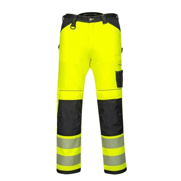PW3 Hi-Vis Ladies Stretch Work Trouser - Image 2