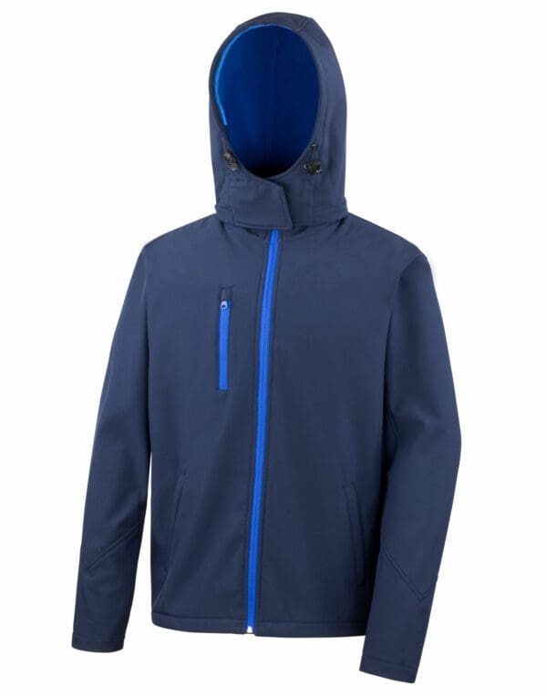 R230M Men's TX Performance Hooded Softshell Jacket - Image 2