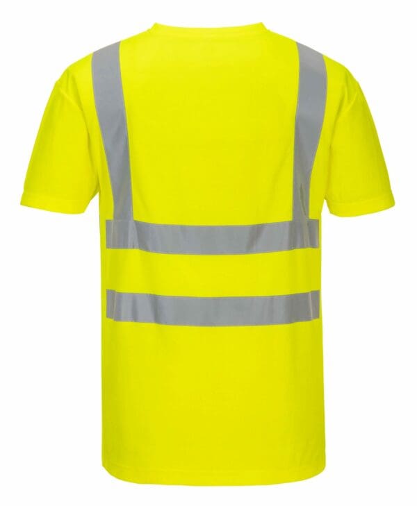 V-Neck Mesh Inserts T-Shirt - Image 4