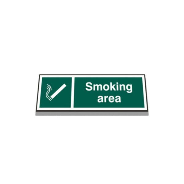 Smoking Area 300 x 100mm