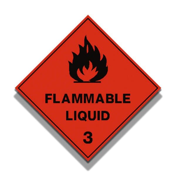Flammable Liquid 3 (200 x 200mm)