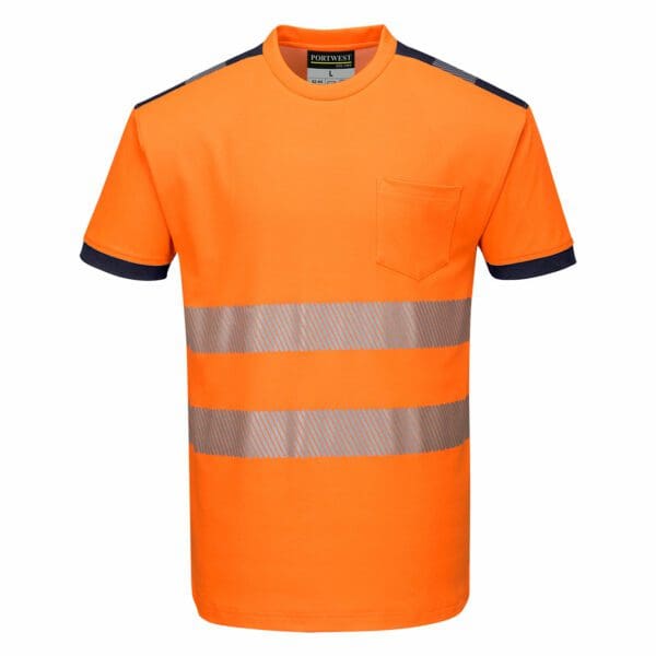 PW3 Hi-Vis Short Sleeve T-Shirt - Image 3