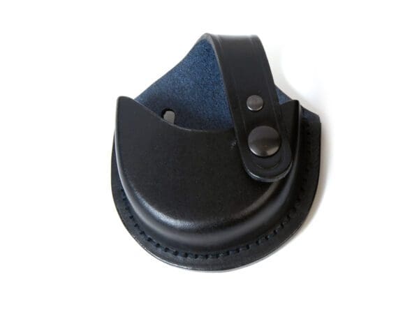 Open Top Leather Handcuff Pouch