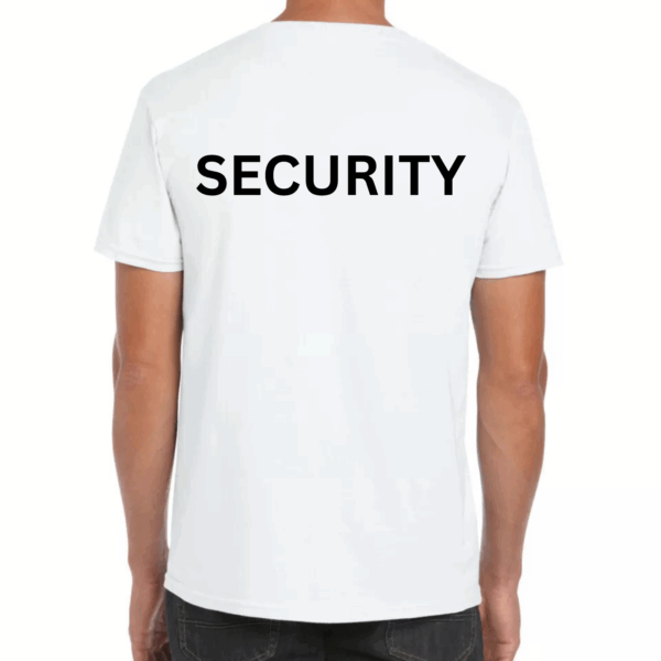Classic White T-Shirt - SECURITY PRINTED