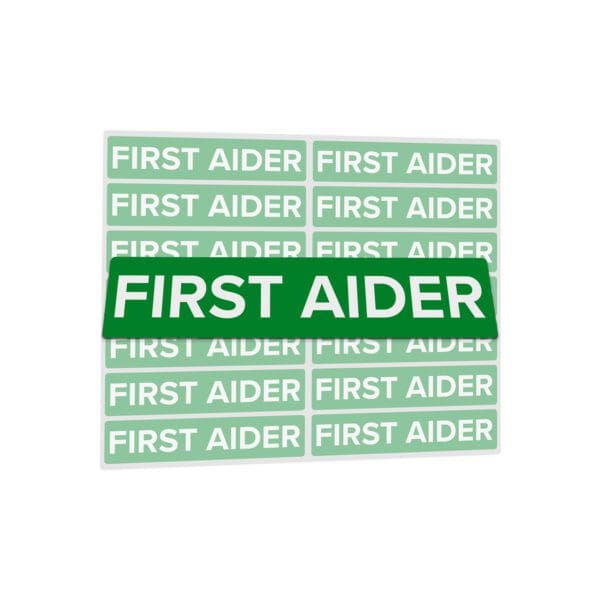 "First Aider" Sticker