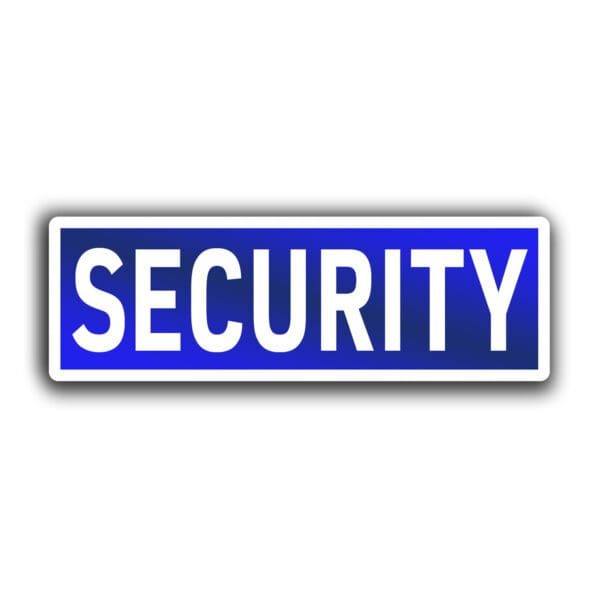 Reflective Security Badge