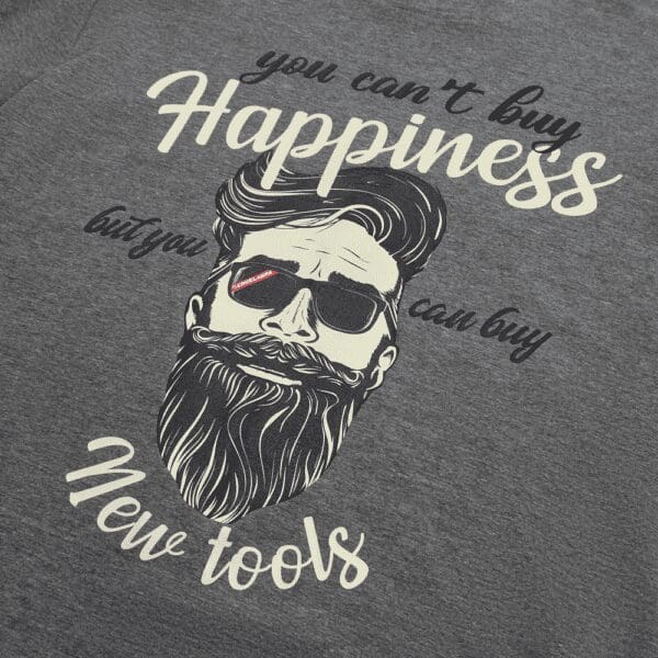 Engel You Can't Buy Happiness But You Can Buy New Tools T-Shirt - Image 3