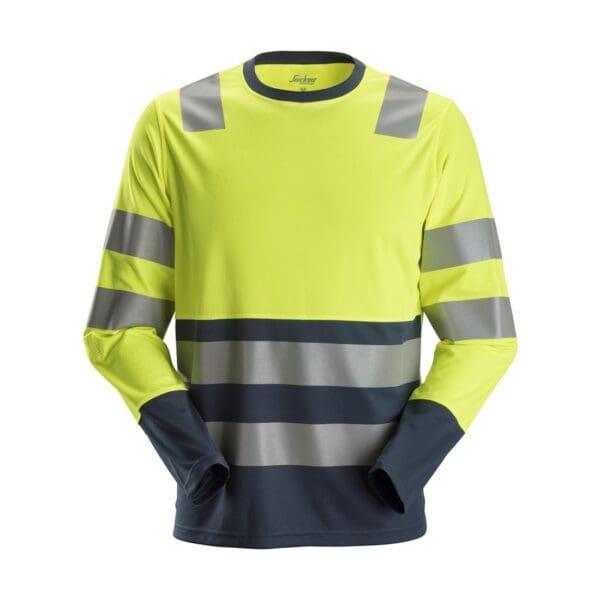 2433 - High-Vis Long Sleeve T-Shirt Class 2