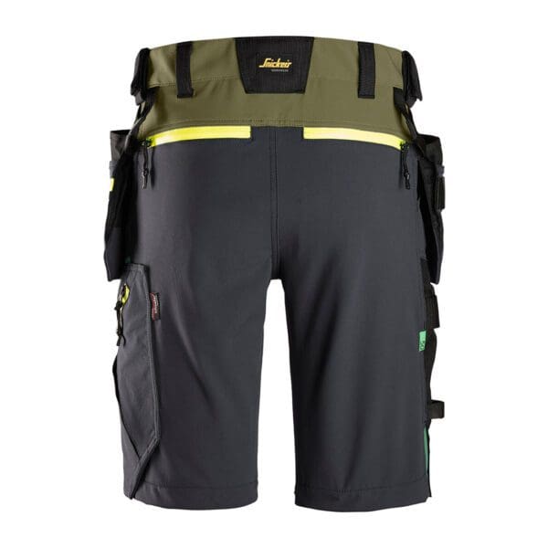 6140 - FlexiWork, Softshell Stretch Shorts+ Holster Pockets - Image 6