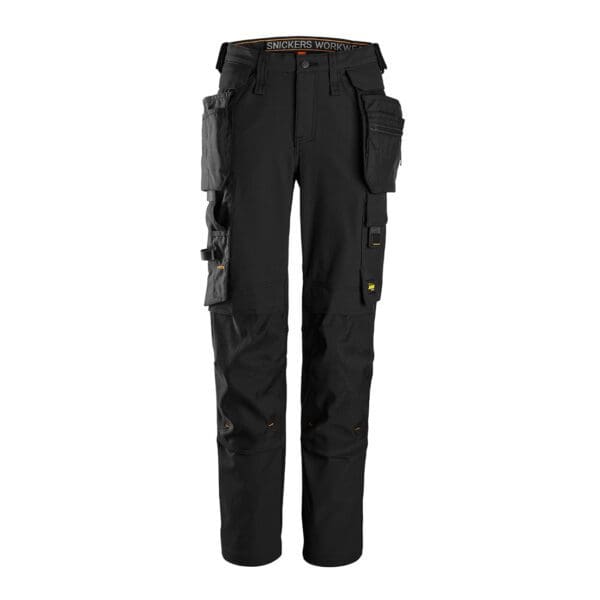6771 - AllroundWork, Women's Full-Stretch Trousers Detachable Holster Pockets
