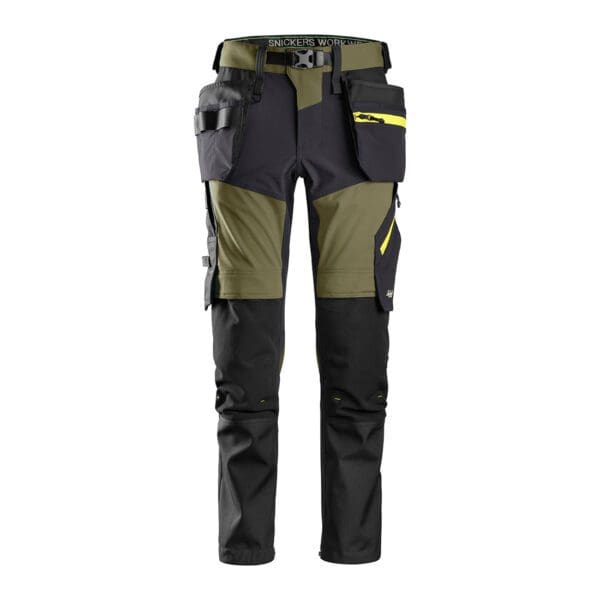 6940 - FlexiWork, Softshell Stretch Trousers+ Holster Pockets - Image 5