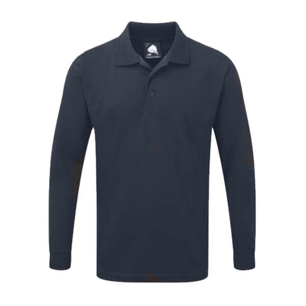 Weaver Long Sleeved Poloshirt - Image 2
