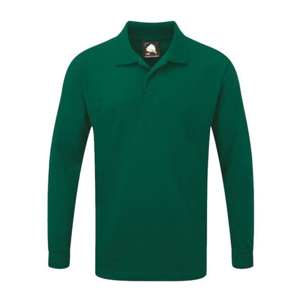 Weaver Long Sleeved Poloshirt - Image 3