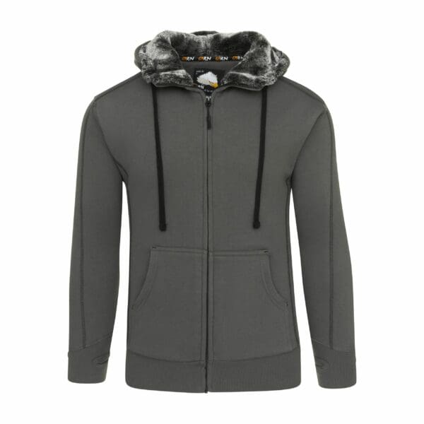 Crane Fur-Lined Hoodie - Image 2