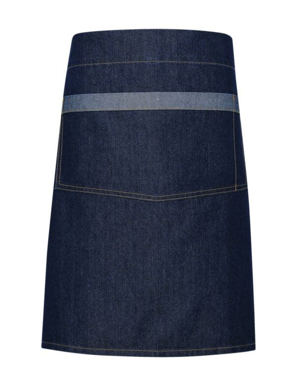 'Domain' Contrast Denim Waist Apron - Image 2
