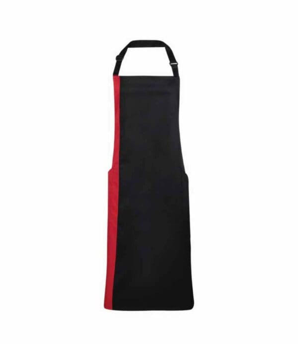 Contrast Bib Apron