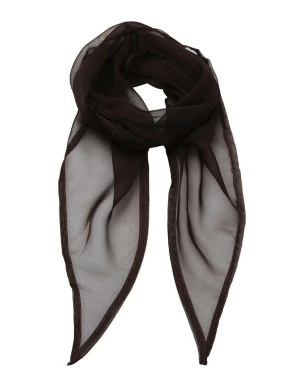 'Colours Collection' Plain Chiffon Scarf - Image 9