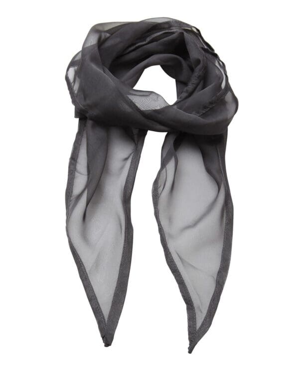 'Colours Collection' Plain Chiffon Scarf - Image 22