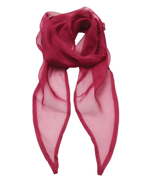 'Colours Collection' Plain Chiffon Scarf - Image 23