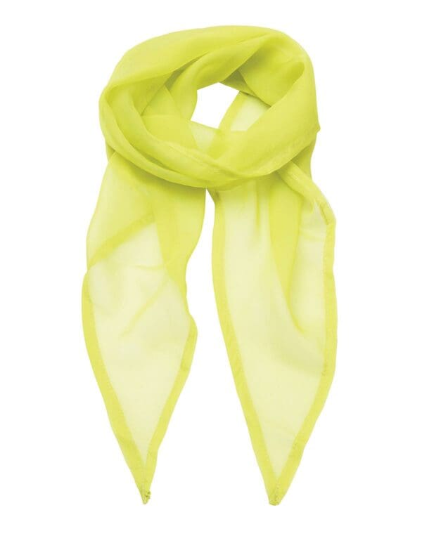 'Colours Collection' Plain Chiffon Scarf - Image 20