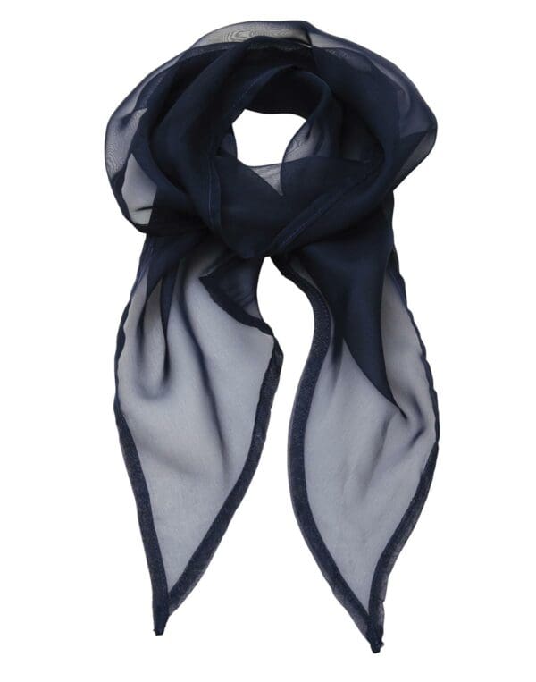 'Colours Collection' Plain Chiffon Scarf - Image 2
