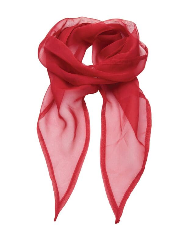 'Colours Collection' Plain Chiffon Scarf - Image 5