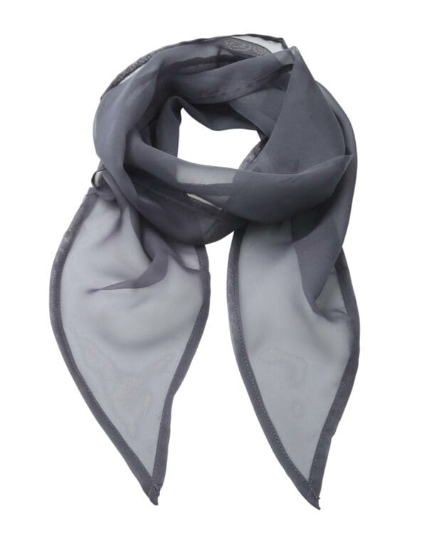 'Colours Collection' Plain Chiffon Scarf - Image 6