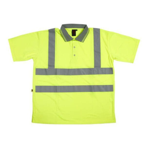 Hi Vis S/S Polo ENISO 20471 Class 2 + RIS-3279-TOM (orange)