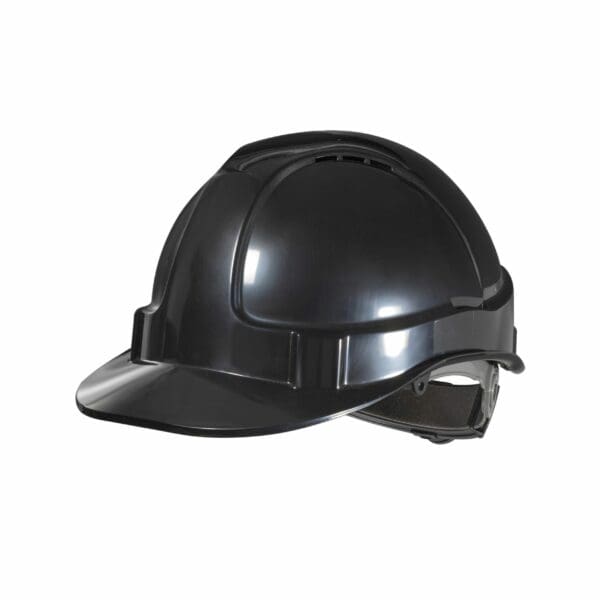 Vented Push Lock Safety Helmet