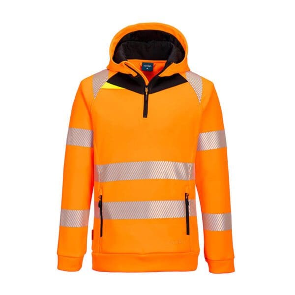 DX4 Hi-Vis 1/4 Zip Hoodie