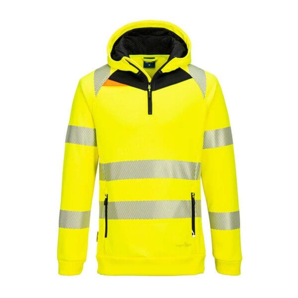DX4 Hi-Vis 1/4 Zip Hoodie - Image 2