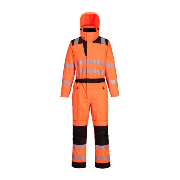 PW3 Hi-Vis Rain Coverall - Image 2