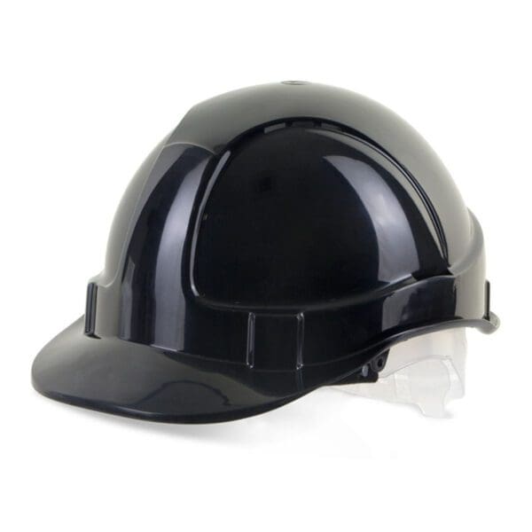 Economy Vented Safety Helmet with Plastic Harness - Image 2