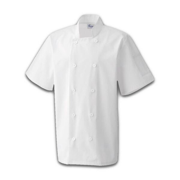 PR656 - Short Sleeve Chef's Jacket - Image 2