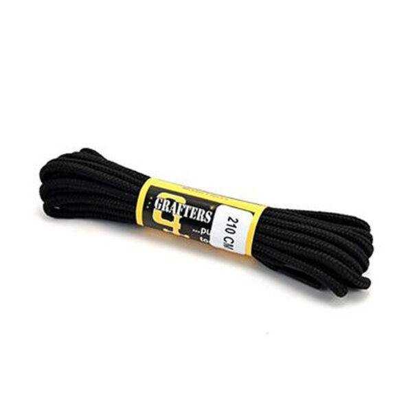 Grafters Black Laces - 210cm