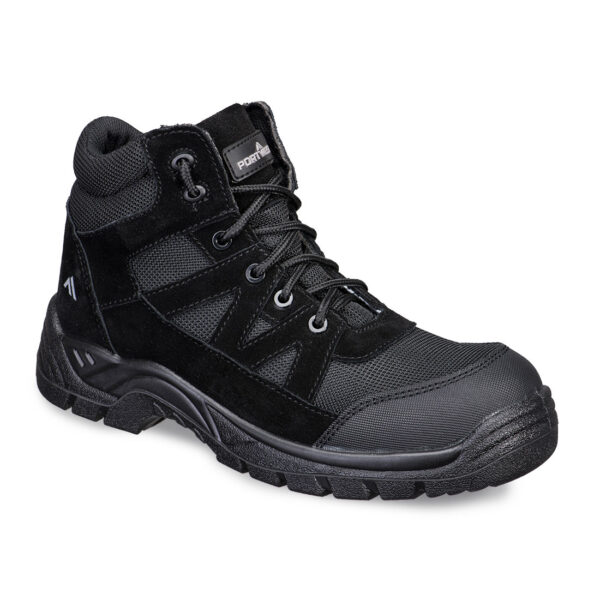 FC20 - Composite Textile Suede Ankle Boot S1PL SR FO  - Black