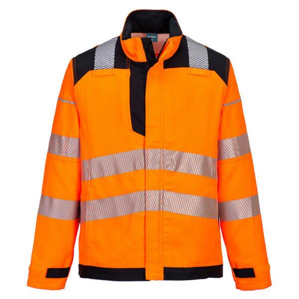 FR722 - PW3 FR HVO Work Jacket Orange/Black