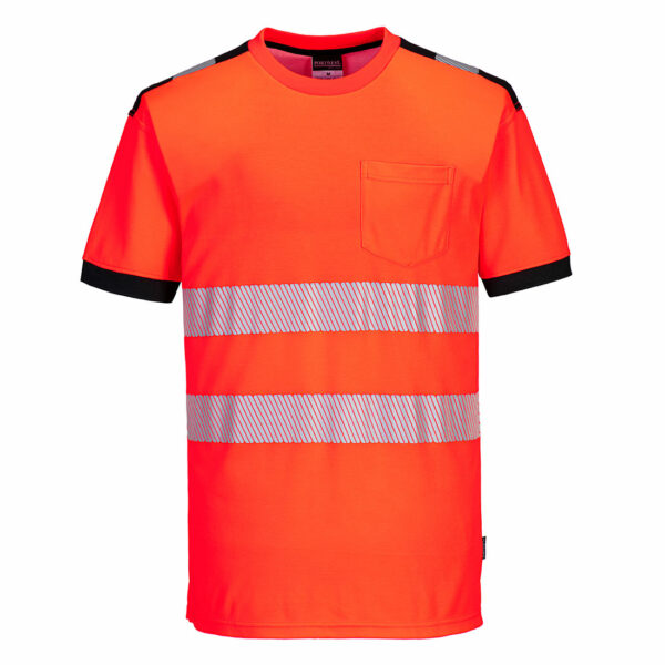 T181 - PW3 Hi-Vis Cotton Comfort T-Shirt S/S - Image 2
