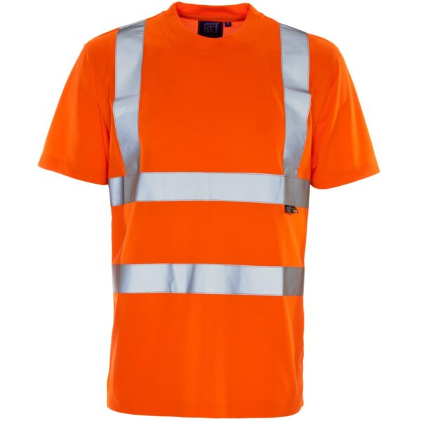 Supertouch Hi Vis Bird Eye T-Shirt - Image 2