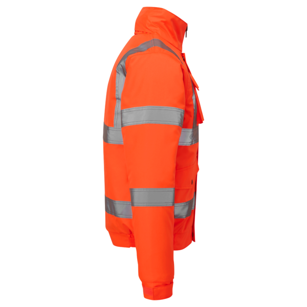 Super touch Hi Vis Standard Storm Bomber Jacket - Image 5