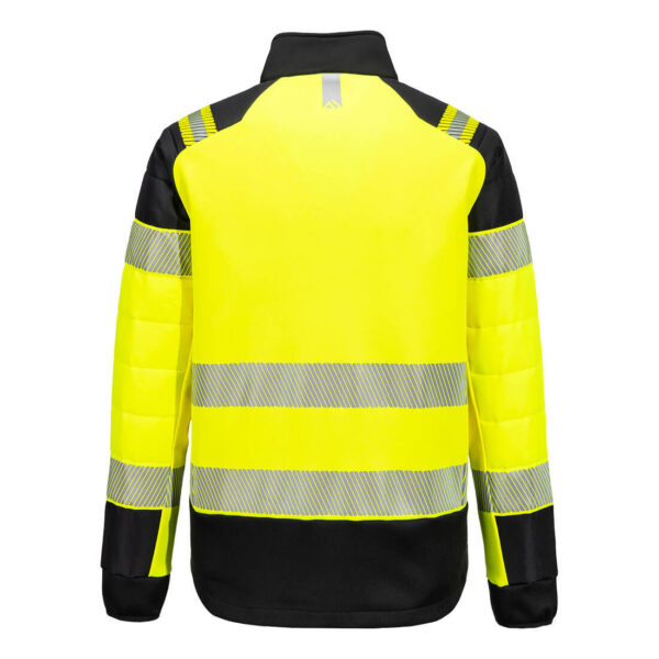 T170 - PW3 Hi-Vis Hybrid Baffle Jacket - Image 3