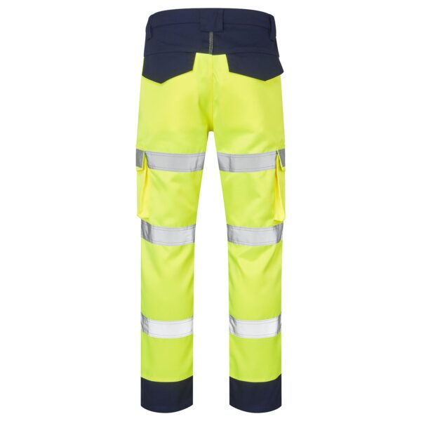 Hi Vis 2 Tone Poly/Cotton Trousers EN ISO 20471 Class 2 - RIS-3279-TOM - Image 4