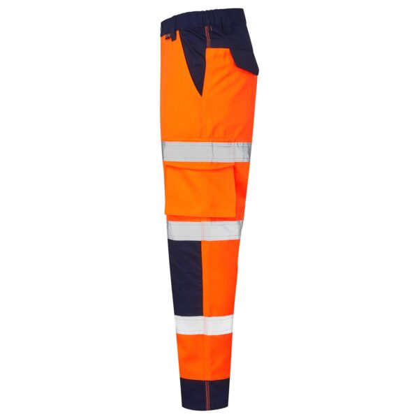 Hi Vis 2 Tone Poly/Cotton Trousers EN ISO 20471 Class 2 - RIS-3279-TOM - Image 5