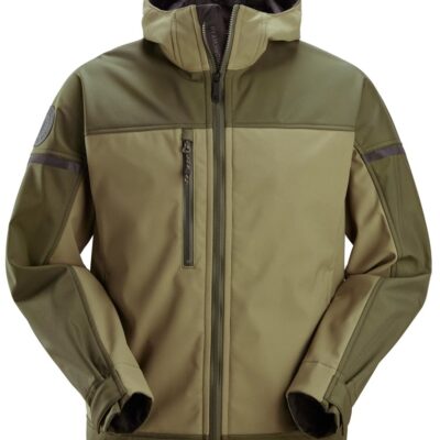 1226  AllroundWork, Hooded Softshell Stretch Jacket