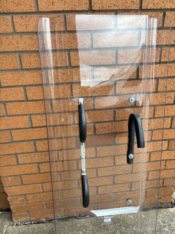 NEW Clear Interlocking Riot Crowd Control - Shield 1200 x 575mm - Image 2