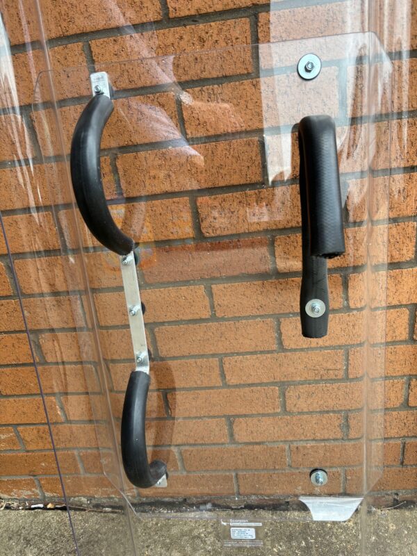 NEW Clear Interlocking Riot Crowd Control - Shield 1200 x 575mm - Image 3