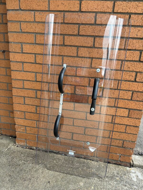 NEW Clear Interlocking Riot Crowd Control - Shield 1200 x 575mm